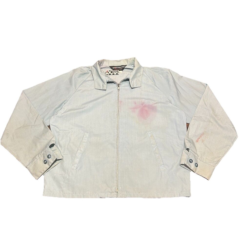 Vintage 1970s-1980s SportsMaster Work Jacket With Qiad Video VX1000 Graphic